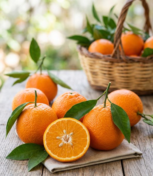 Citrus reticulata x sinensis 'Ortanique'
